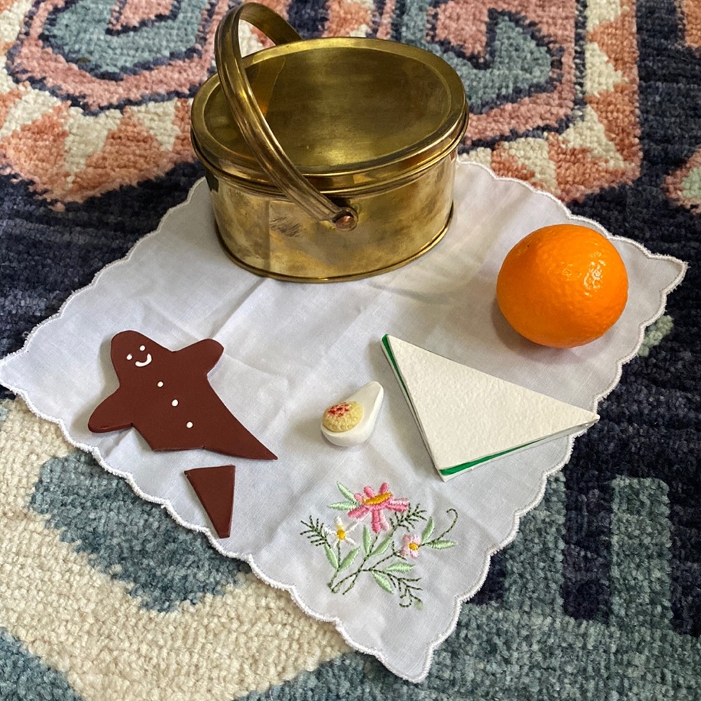 Retired American Girl Samantha’s Tea Tin Lunch